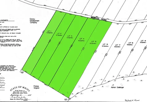 Lots 11-15 Morgan Road Burnham ME 04922
