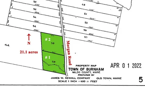 Lots 1 & 2 Morgan Road Burnham ME 04848
