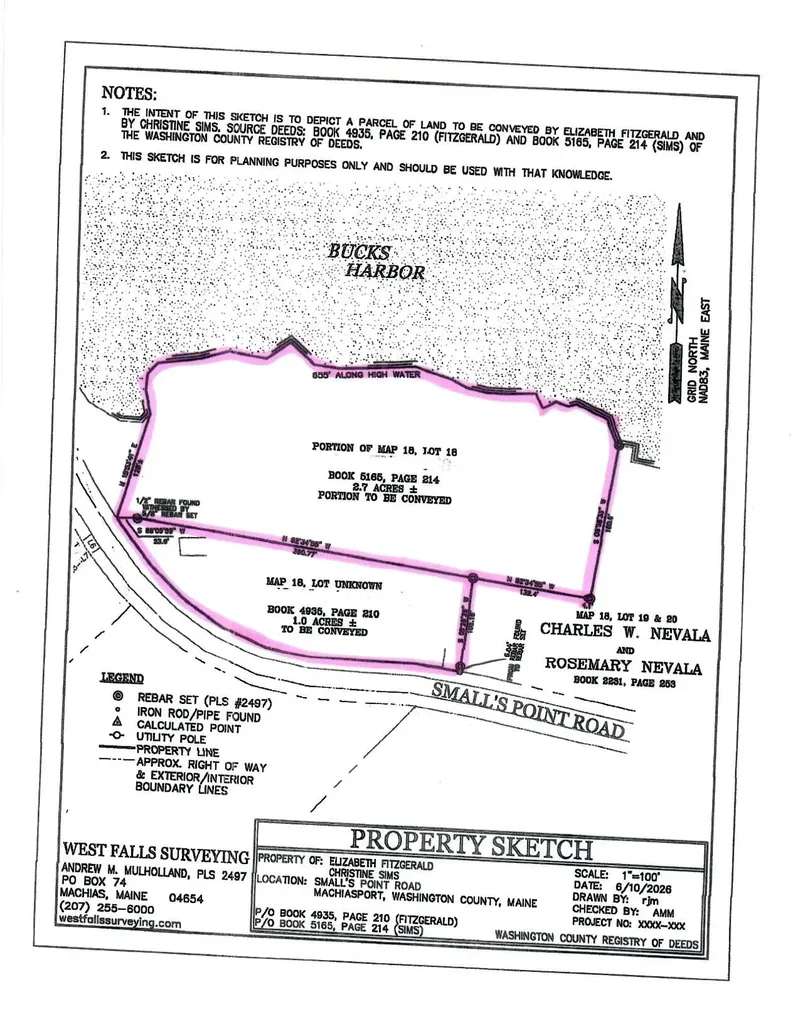 Lot 1 Smalls Point Road Machiasport ME 04655