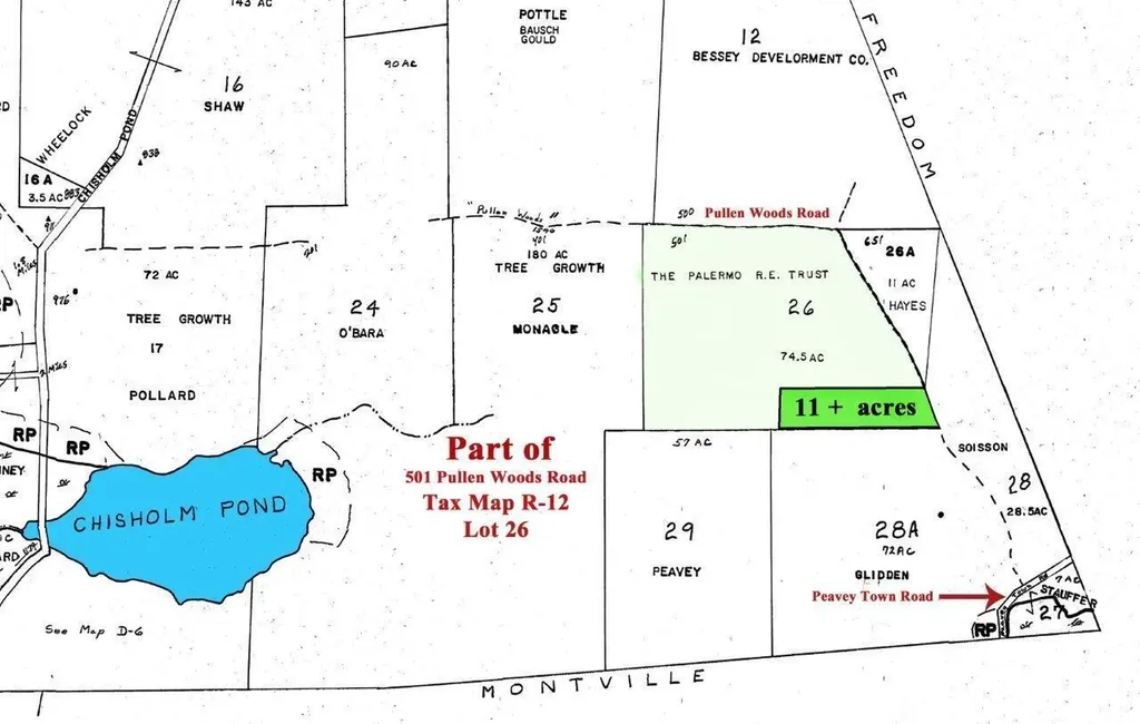501 Part Pullen Woods Road Palermo ME 04354