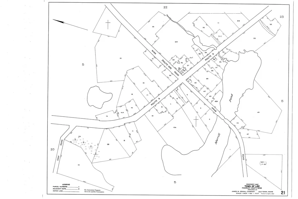 MAP21LOT32 Lee Road Lee ME 04455