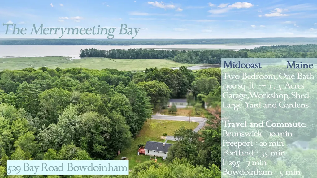 529 Bay Road Bowdoinham ME 04008