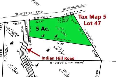 Lot# 47 Indian Hill Lane Frankfort ME 04438
