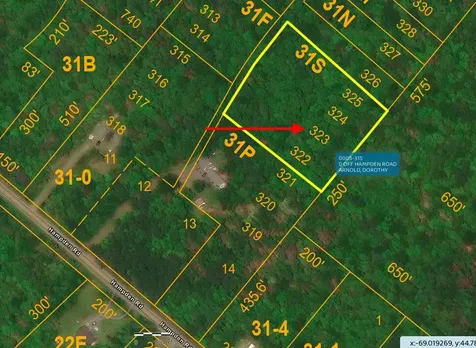 323,324 Lots, Map 5, Hampden Road Carmel ME 04419