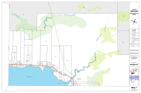Map 1 Lot 9 Cutler Road Whiting ME 04691