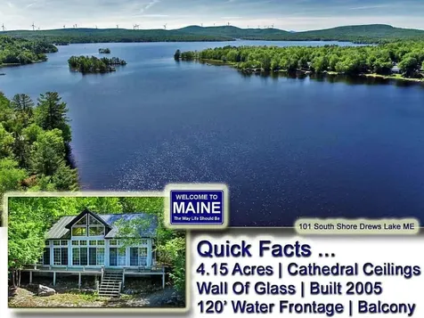 101 S South Shore Road Linneus ME 04730