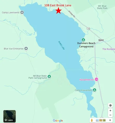 108 East Brook Lane (Firelane 17) Weld ME 04285