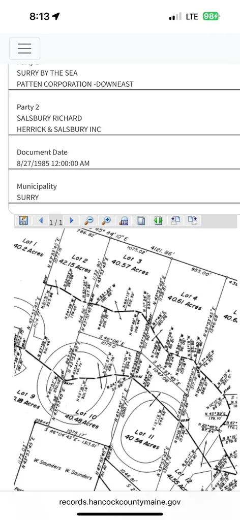 Lot 22 Maple Lane Surry ME 04684