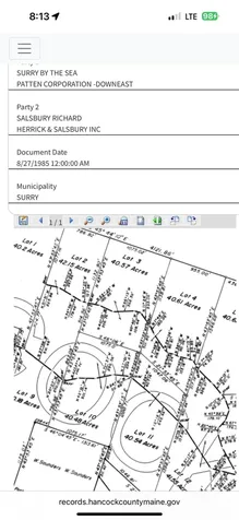 Lot 22 Maple Lane Surry ME 04684