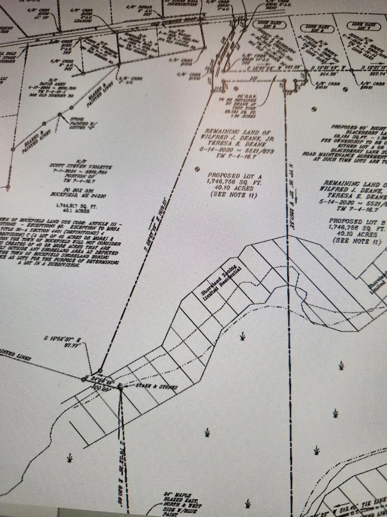 Lot A Blackberry Lane Buckfield ME 04220
