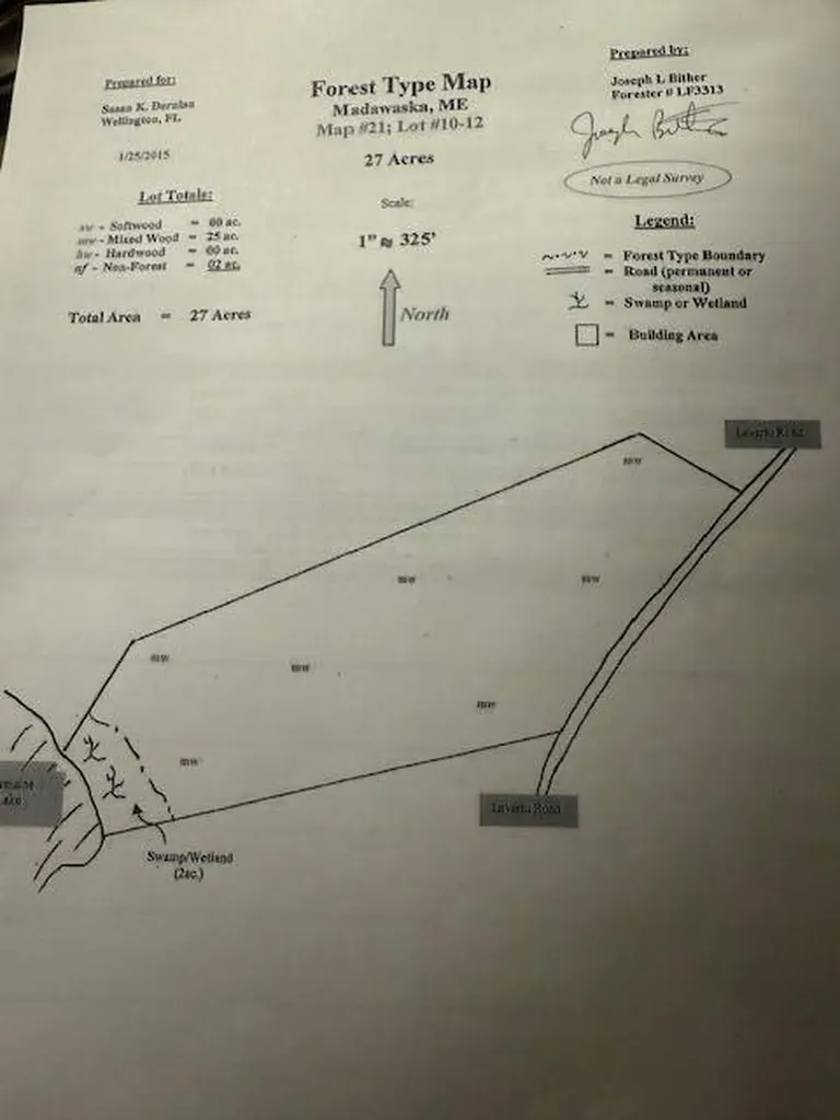 Map 21 Lot 10-12 Lavertu Road Madawaska ME 04756