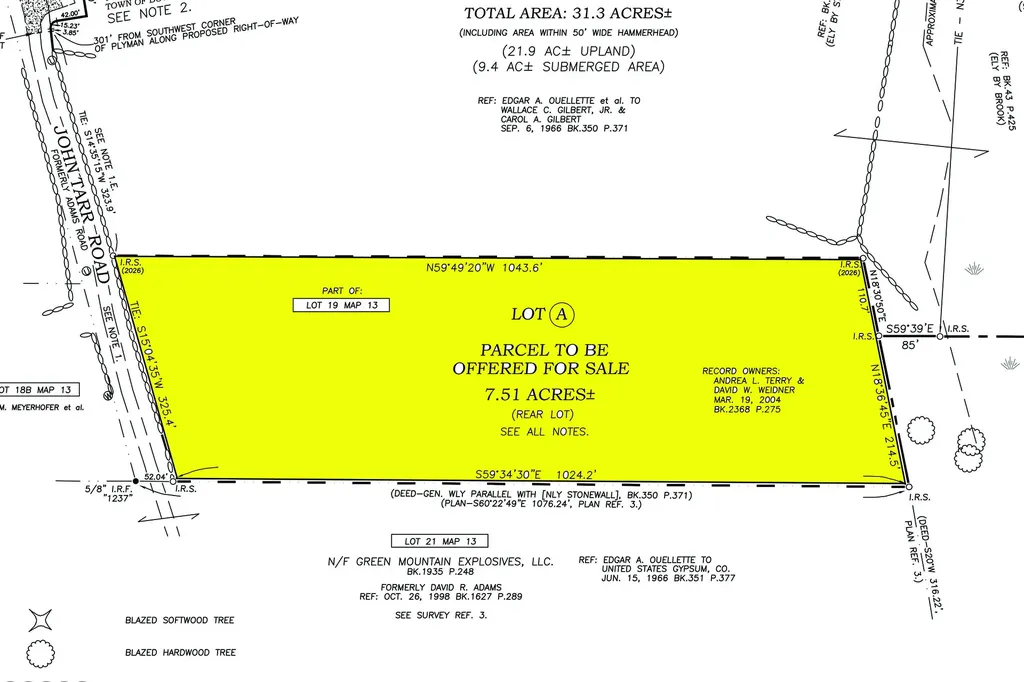 286 John Tarr Road Bowdoin ME 04287