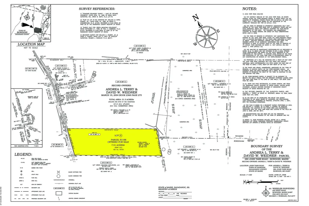 286 John Tarr Road Bowdoin ME 04287