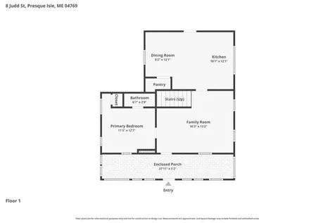 8 Judd Street Presque Isle ME 04769