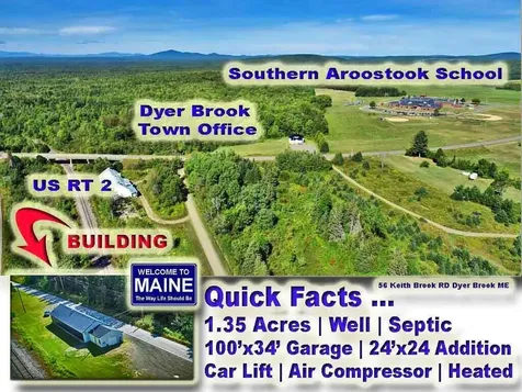56 Keith Brook Road Dyer Brook ME 04747