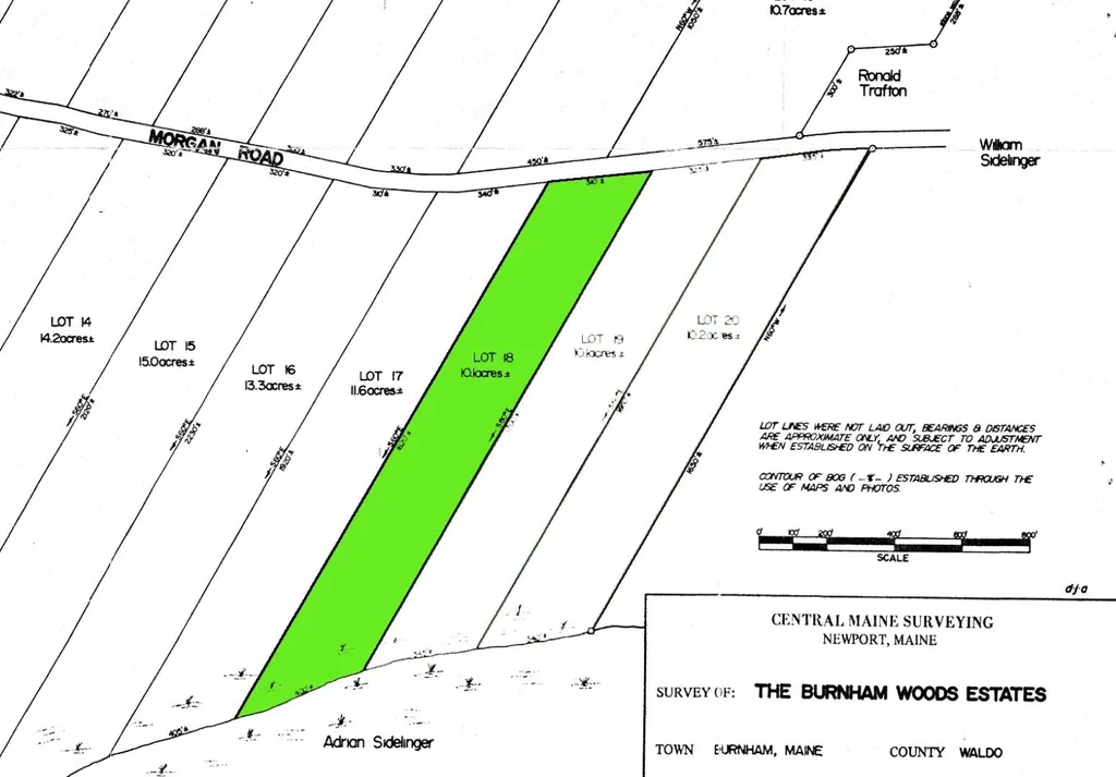 M5 Lot 43 Morgan Road Burnham ME 04922