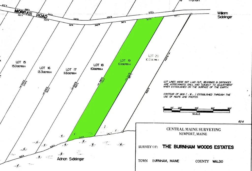 M 5 Lot 41 Morgan Road Burnham ME 04922