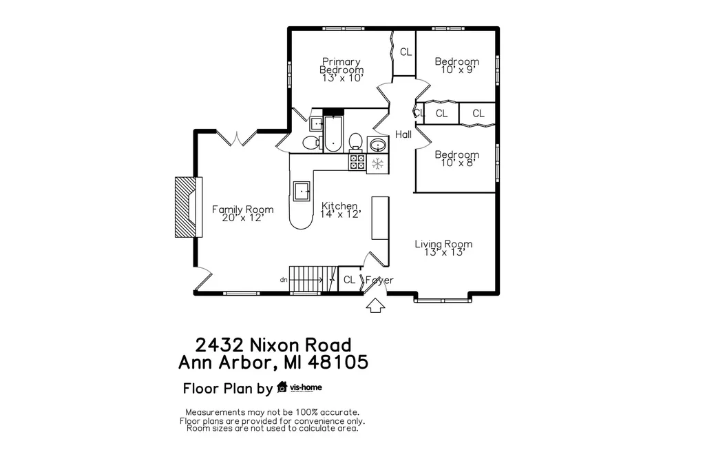 2432 Nixon Road Ann Arbor City MI 48105