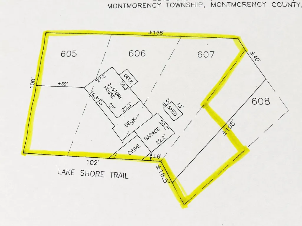 8838 Lakeshore Trail Montmorency Township MI 49709