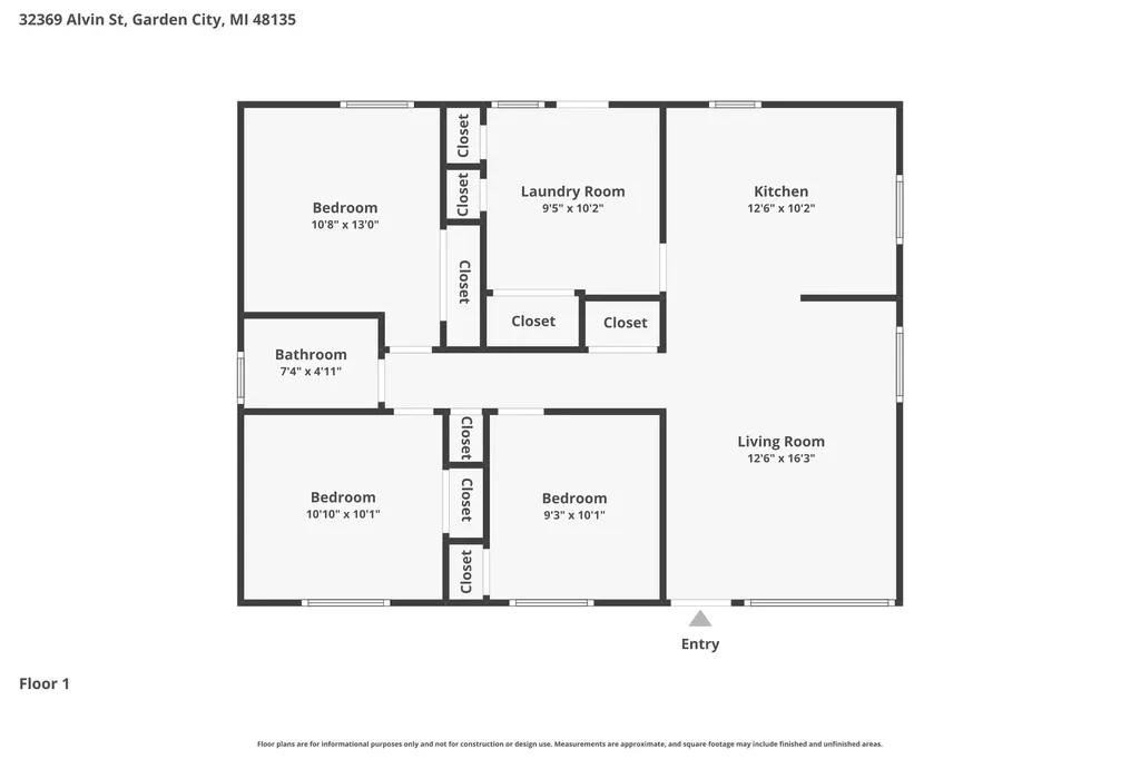 32369 Alvin Street Garden City City MI 48135