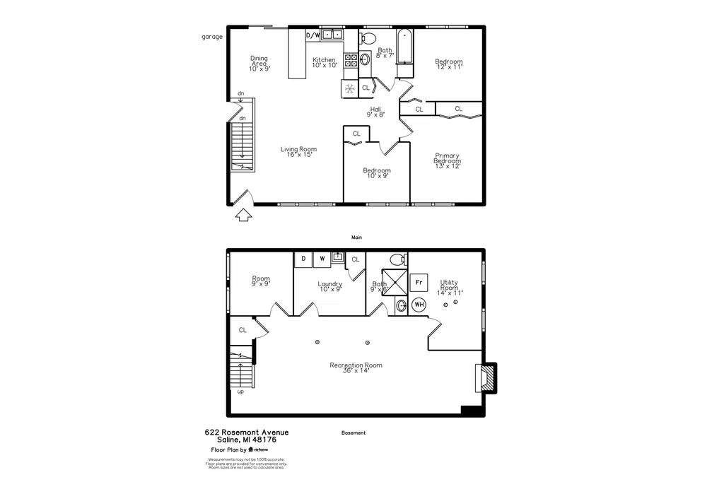 622 Rosemont Avenue Saline City MI 48176