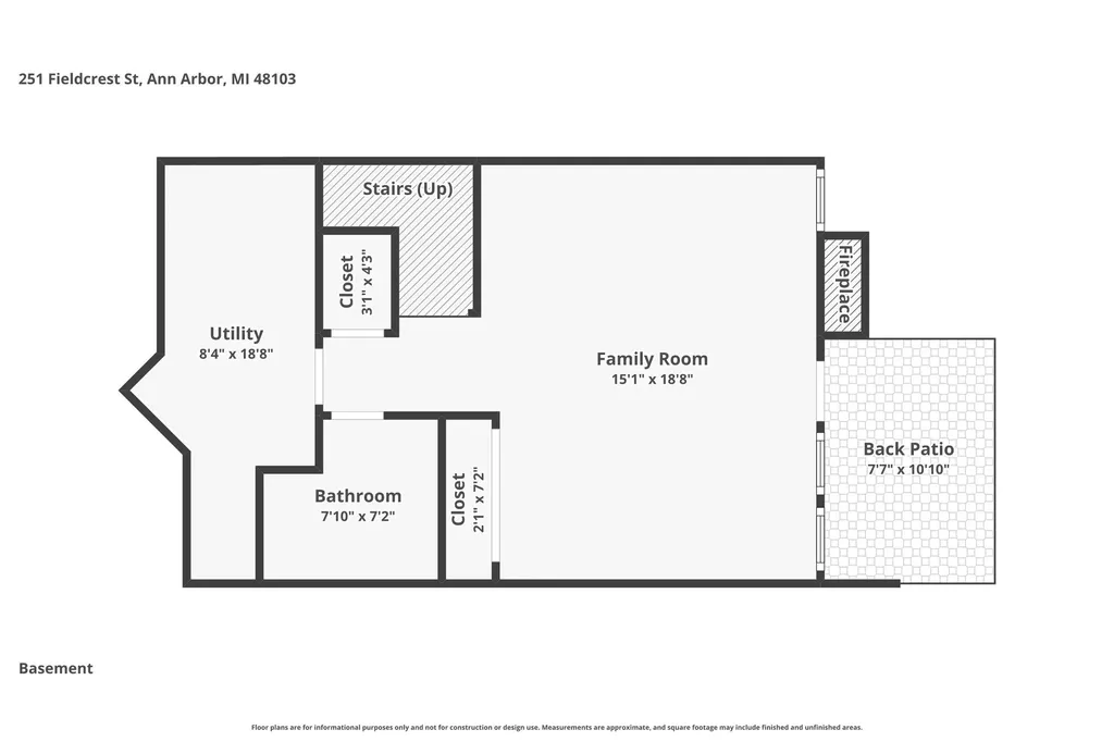 251 Fieldcrest Street Ann Arbor City MI 48103