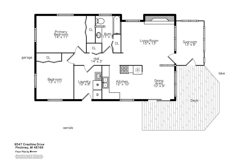 9547 Crestline Drive Hamburg Township MI 48169