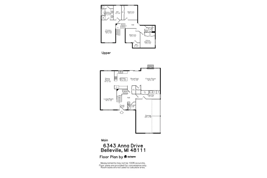 6343 Anna Drive Van Buren Charter Township MI 48111
