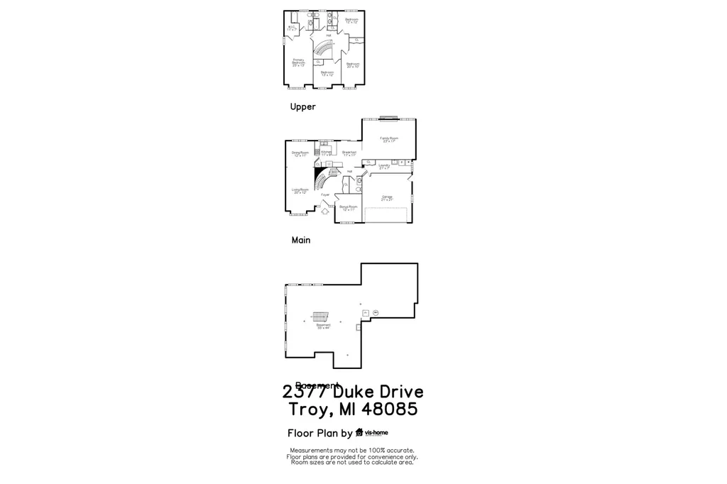 2377 Duke Drive Troy City MI 48085
