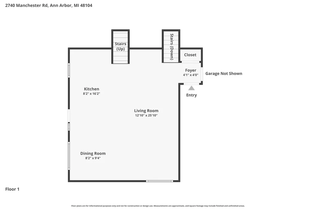 2740 Manchester Road Ann Arbor City MI 48104