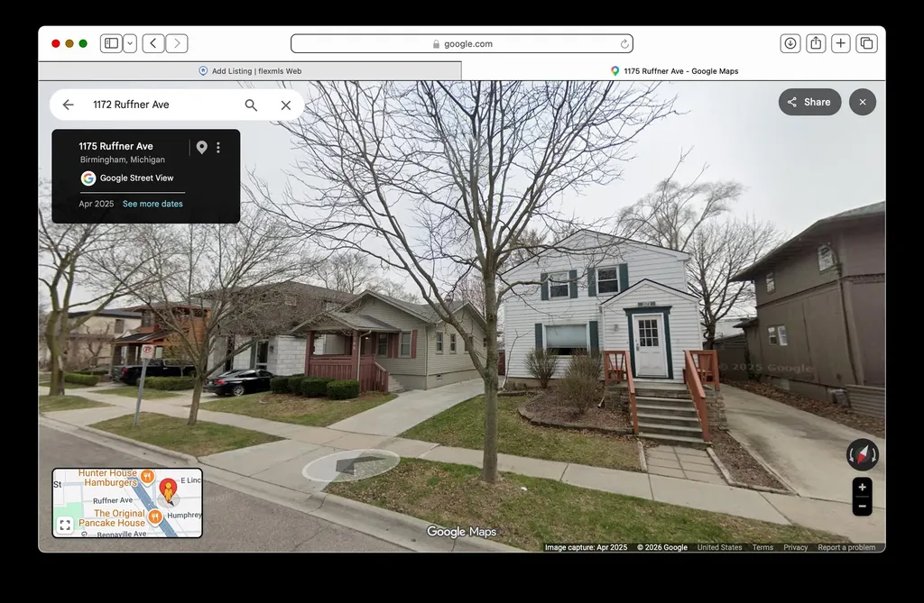 1172 Ruffner Avenue Birmingham City MI 48009