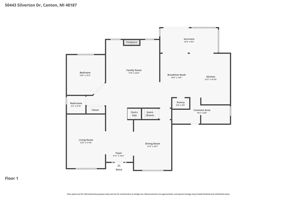 50443 Silverton Drive Canton Charter Township MI 48187