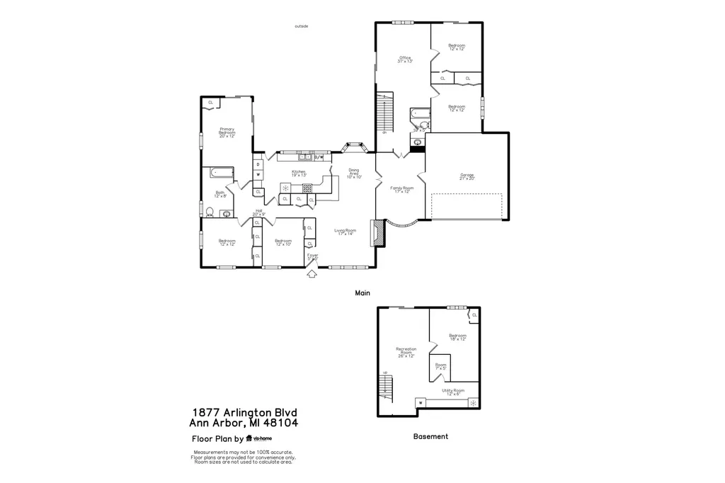 1877 Arlington Boulevard Ann Arbor City MI 48104