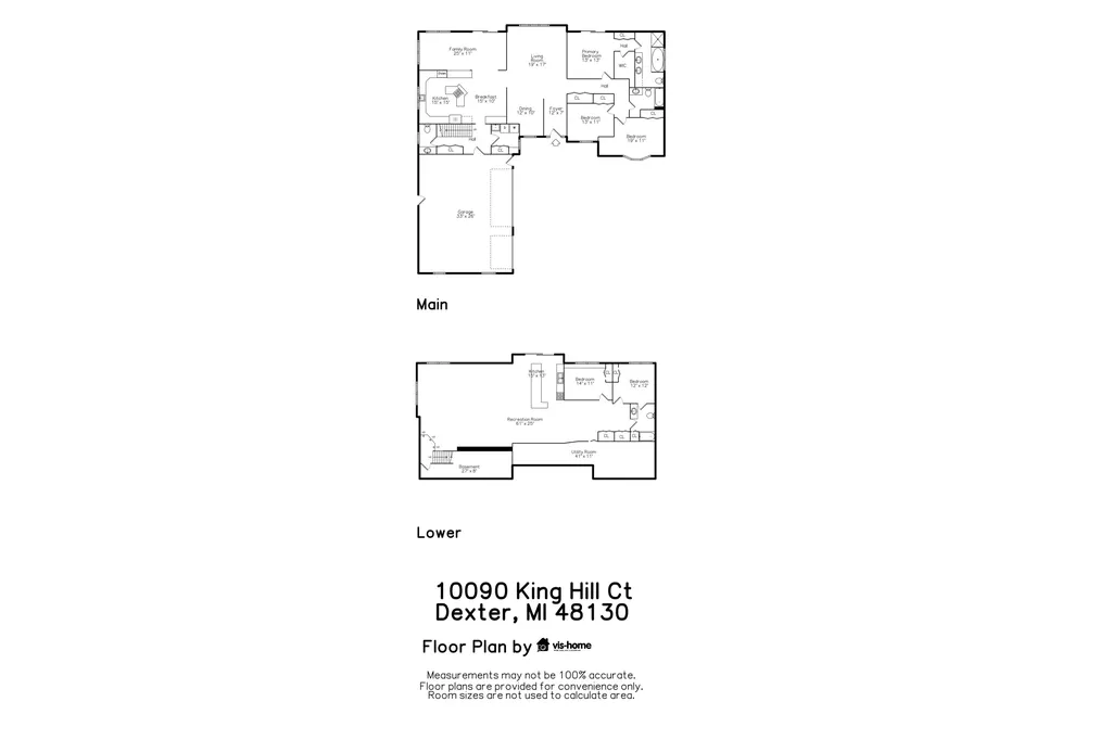10090 King Hill Court Dexter Township MI 48130