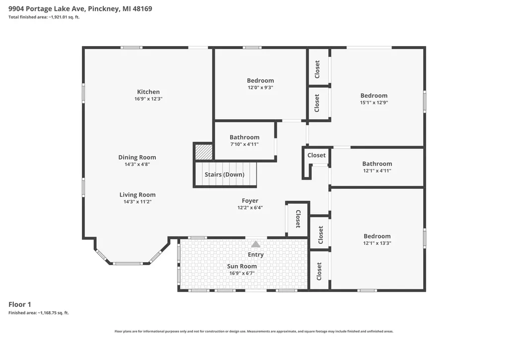 9904 Portage Lake Avenue Dexter Township MI 48169