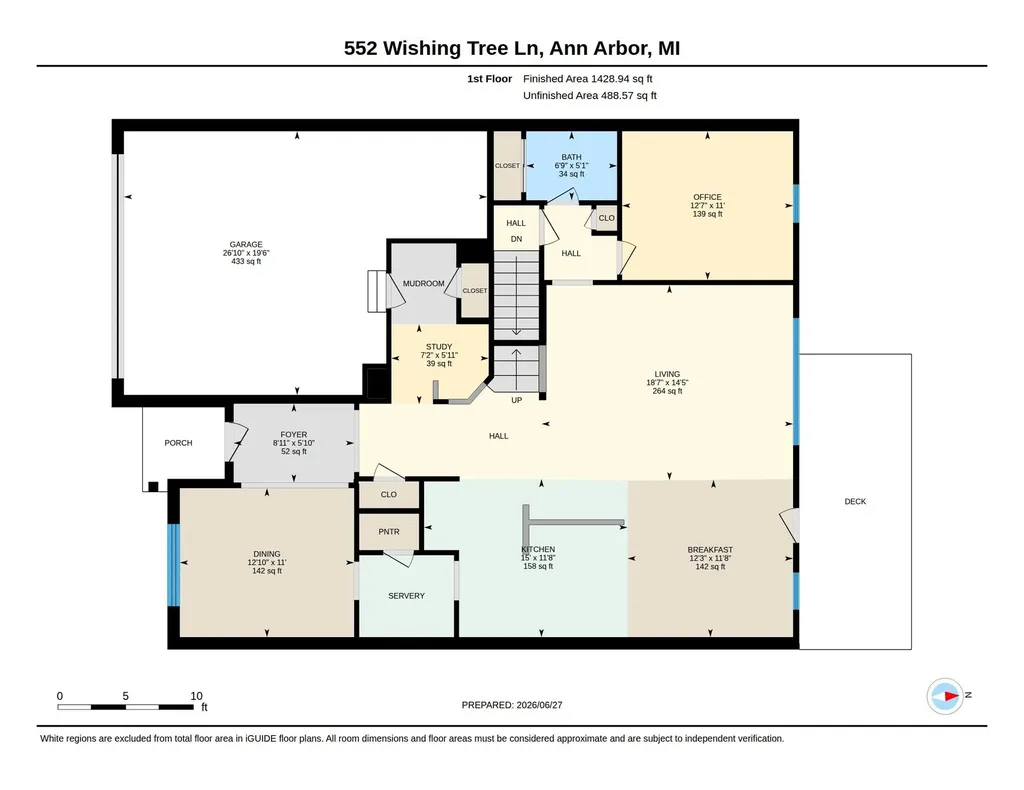 552 Wishing Tree Lane Pittsfield Charter Township MI 48108