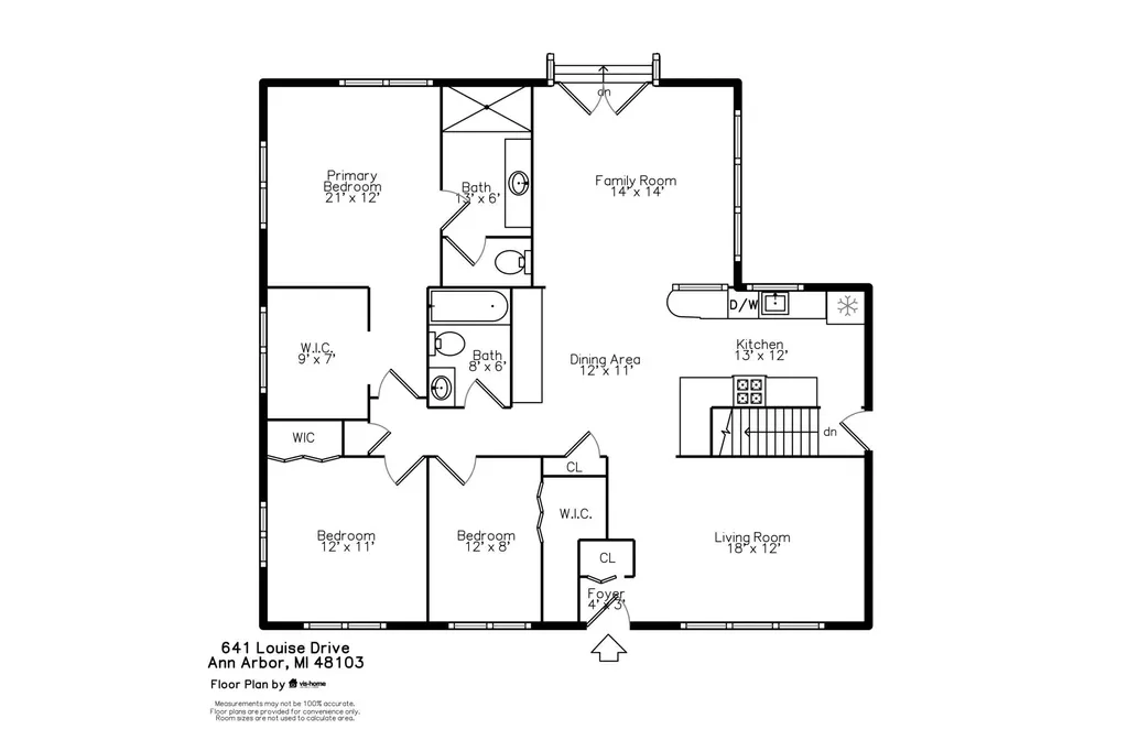 641 Louise Drive Ann Arbor City MI 48103
