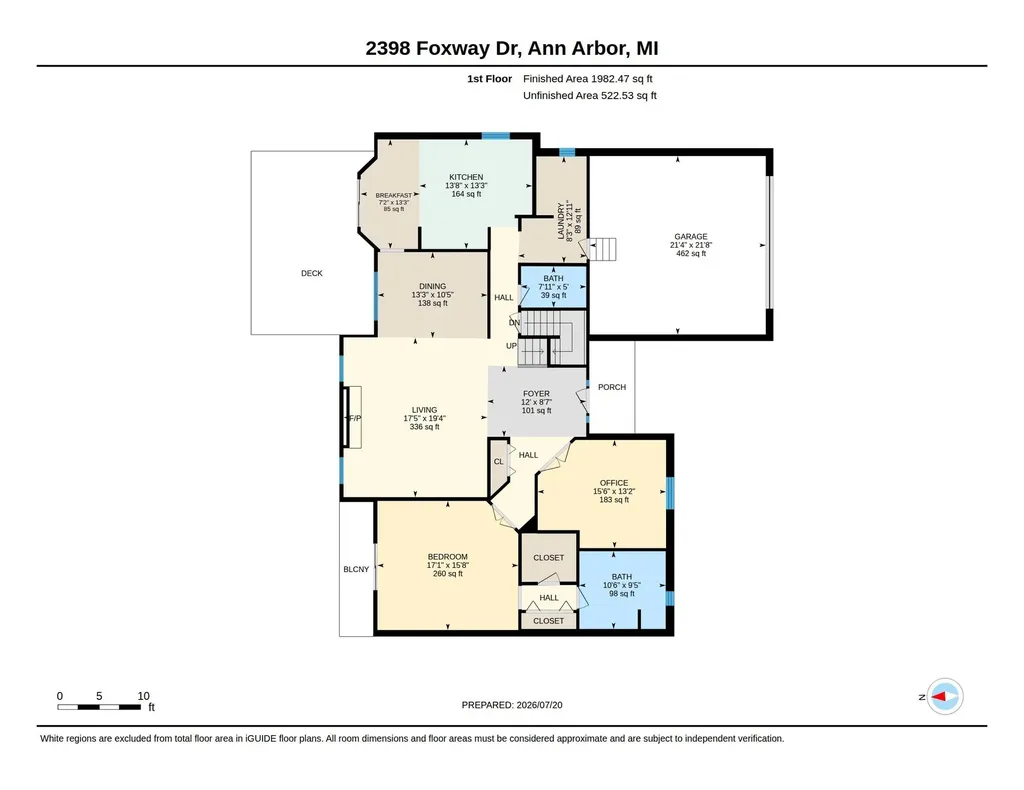 2398 Foxway Drive Ann Arbor City MI 48105