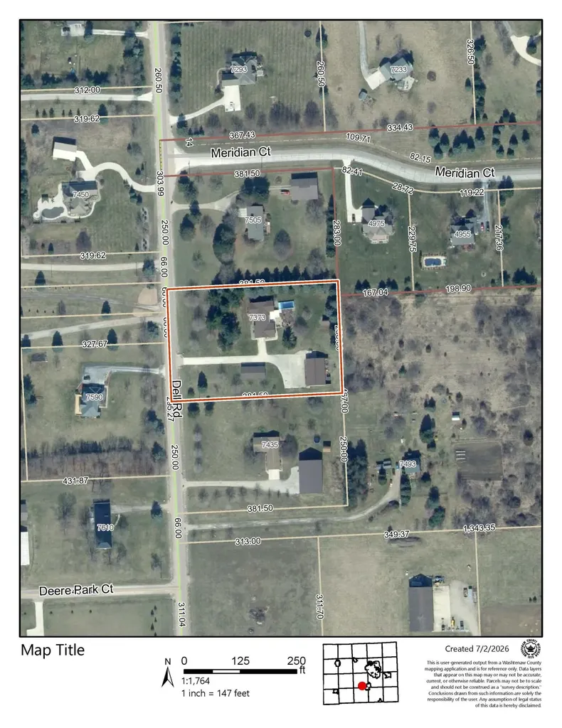 7373 Dell Road Lodi Township MI 48176