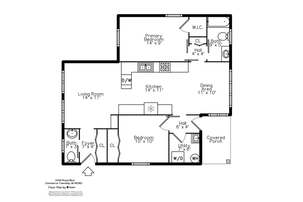 3340 Royal Boulevard Commerce Charter Township MI 48382