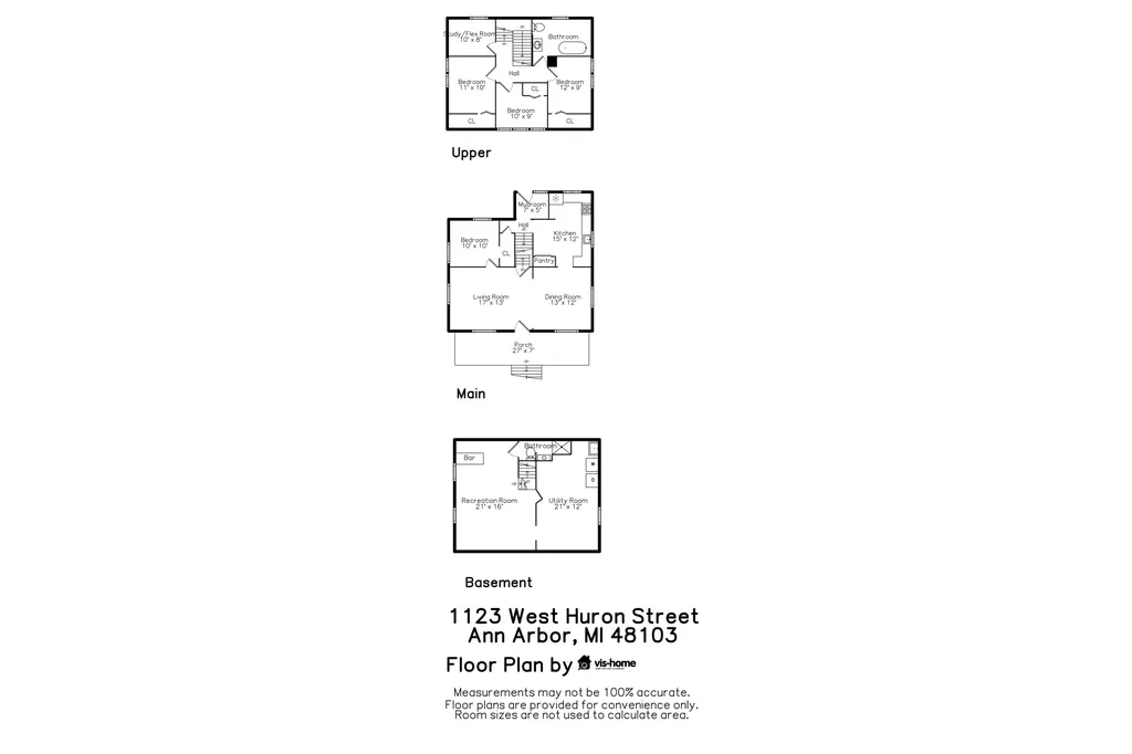 1123 W Huron Street Ann Arbor City MI 48103