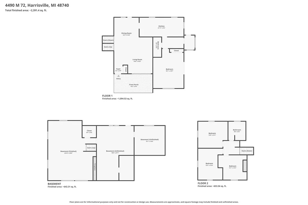 4490 E M-72 Harrisville Township MI 48740