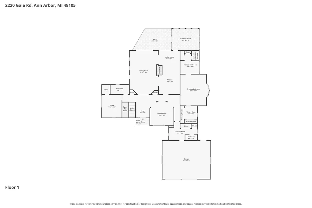 2220 Gale Road Superior Charter Township MI 48105