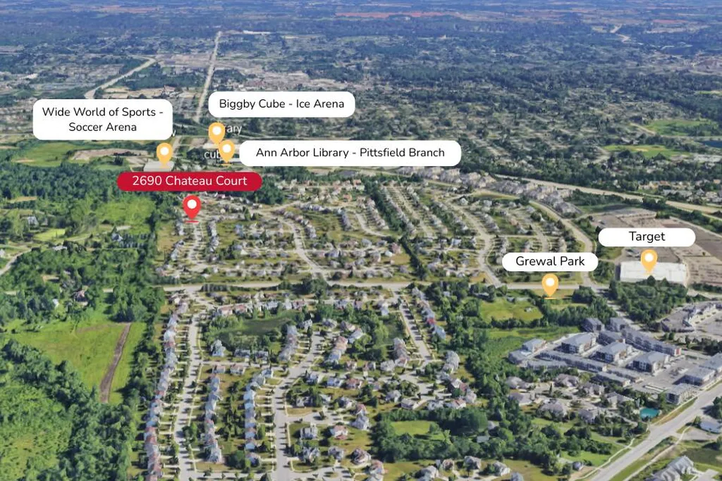 2690 Chateau Court Pittsfield Charter Township MI 48103