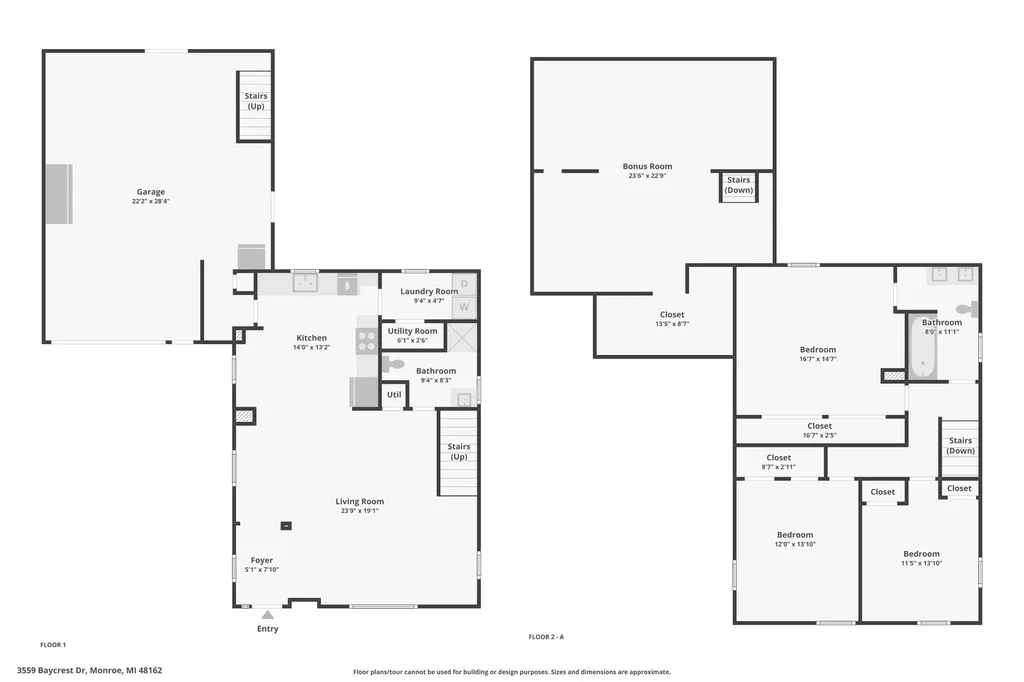 3559 Baycrest Drive Frenchtown Township MI 48162