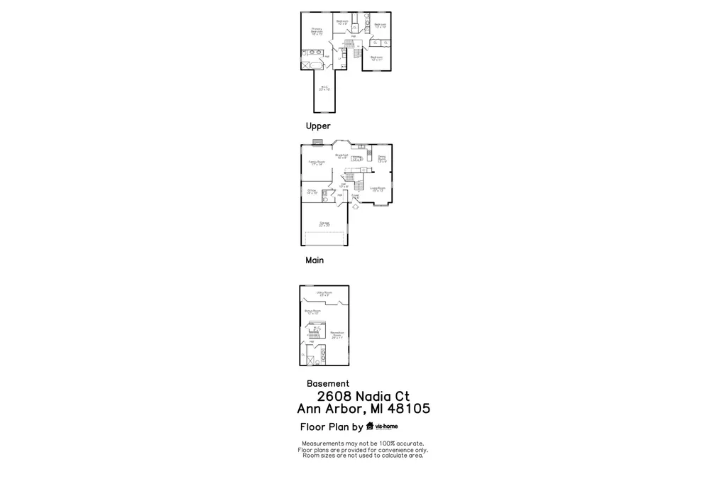 2608 Nadia Court Ann Arbor City MI 48105
