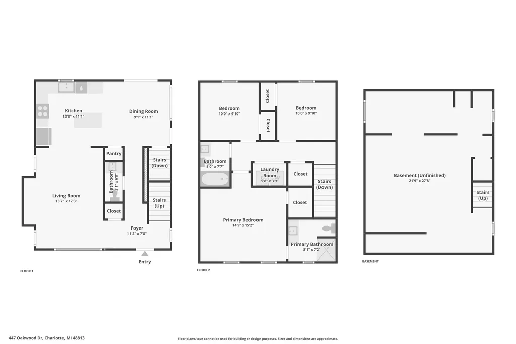 447 Oakwood Drive Charlotte City MI 48813