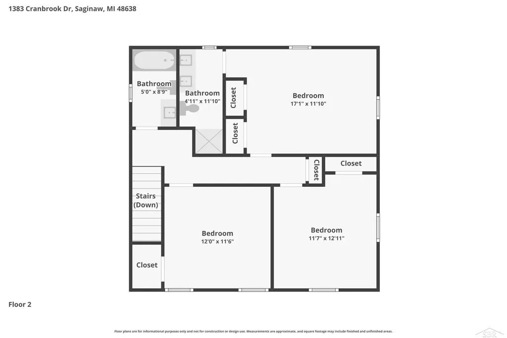 1383 Cranbrook Drive Saginaw Charter Township MI 48638