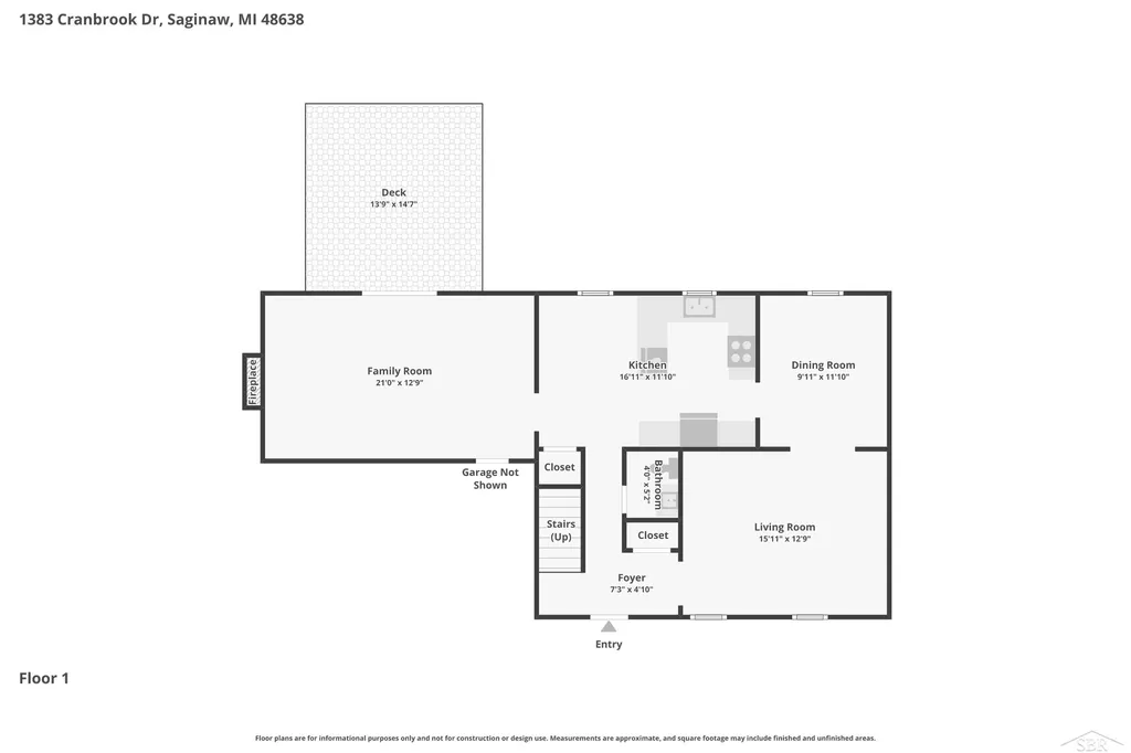 1383 Cranbrook Drive Saginaw Charter Township MI 48638