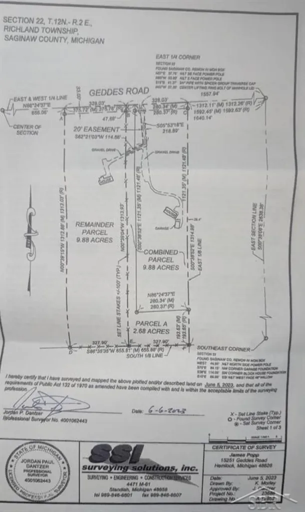 15251 Geddes Road Richland Township MI 48626